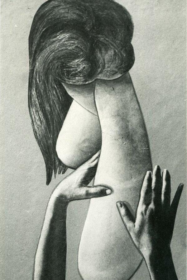 Albert Marenčin, Koláže, Brno – Dům umění, leden 1967